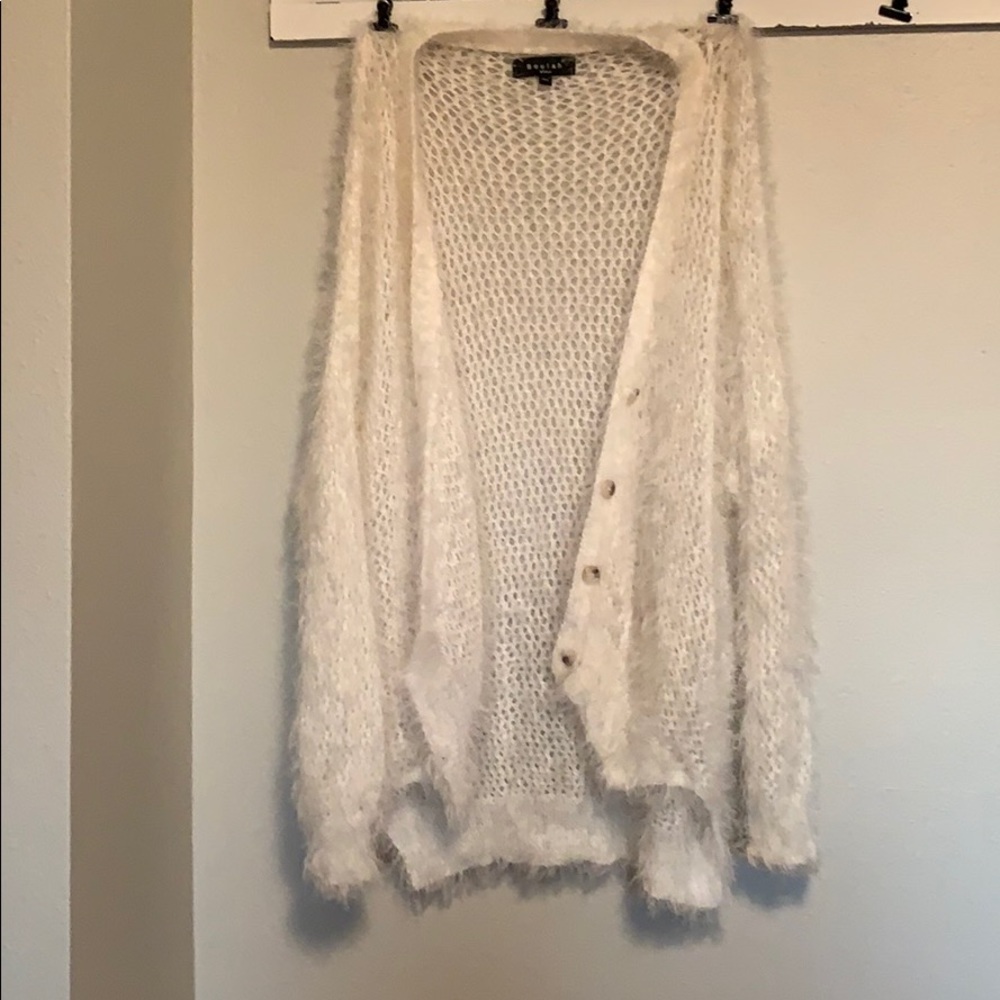 Boutique eyelash cardigan